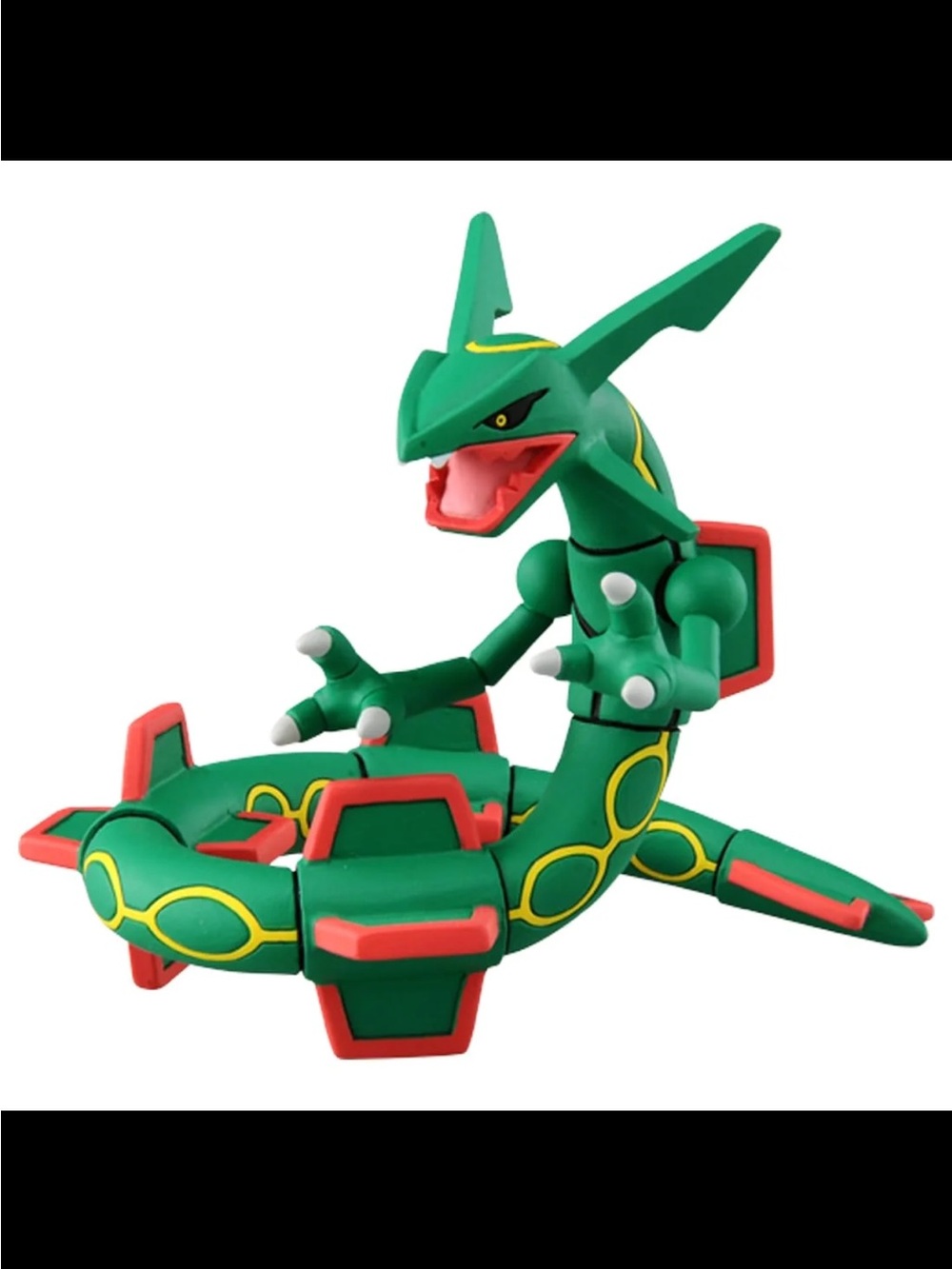 Pokémon Select Rayquaza Jazwares Articulated Action Figure Legendary Dragon